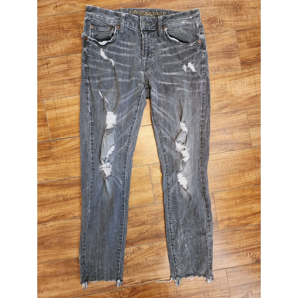 American Eagle Extreme Flex jeans: Skinny fit distressed Men's 30x29 (tag 30x30)